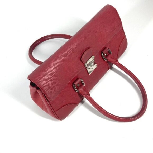 LOUIS VUITTON M5887E Epi Segur PM flap Hand Bag Epi Leather Castilian Red - Picture 6 of 16